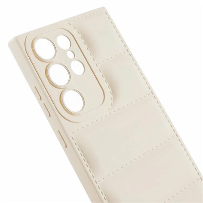 JTW Series For Samsung Galaxy S22 Ultra 5G TPU Cover Down Jacket Design Phone Case