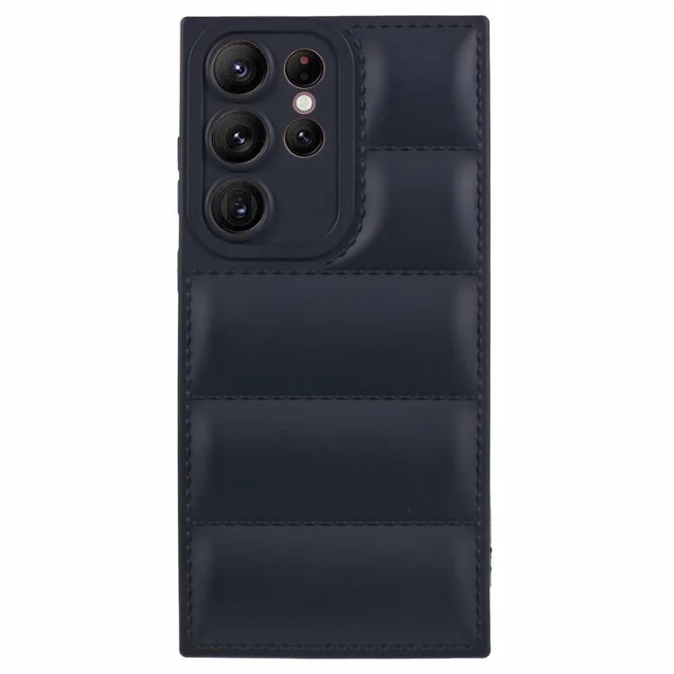 JTW Series For Samsung Galaxy S22 Ultra 5G TPU Cover Down Jacket Design Phone Case
