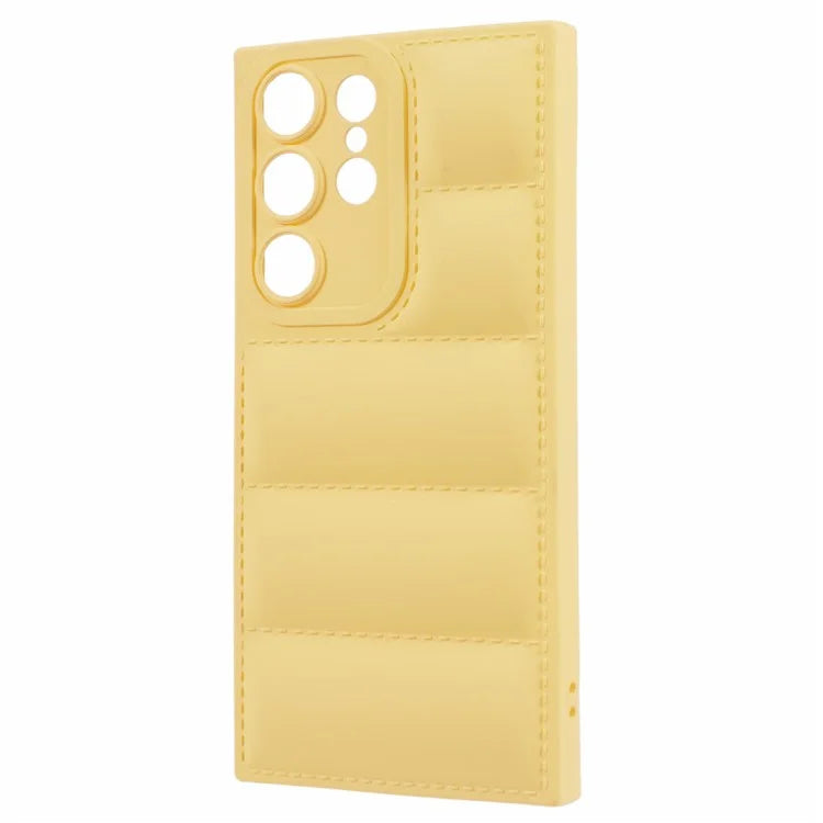 JTW Series For Samsung Galaxy S22 Ultra 5G TPU Cover Down Jacket Design Phone Case