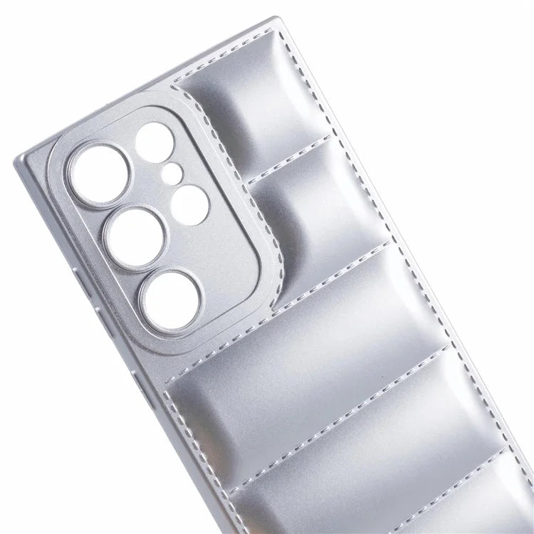 JTW Series For Samsung Galaxy S24 Ultra Cell Phone Case Rubberized  Down Jacket Design Shell