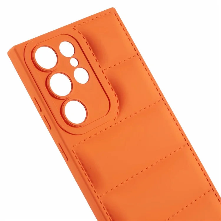 JTW Series For Samsung Galaxy S24 Ultra Cell Phone Case Rubberized  Down Jacket Design Shell