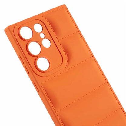 JTW Series For Samsung Galaxy S24 Ultra Cell Phone Case Rubberized  Down Jacket Design Shell