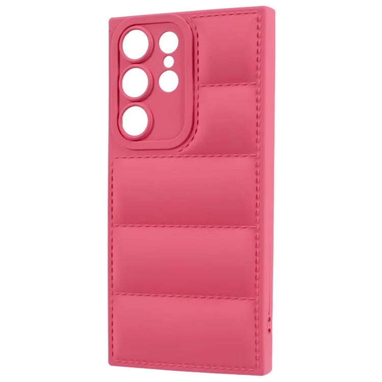 JTW Series For Samsung Galaxy S24 Ultra Cell Phone Case Rubberized  Down Jacket Design Shell
