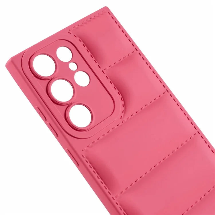 JTW Series For Samsung Galaxy S24 Ultra Cell Phone Case Rubberized  Down Jacket Design Shell