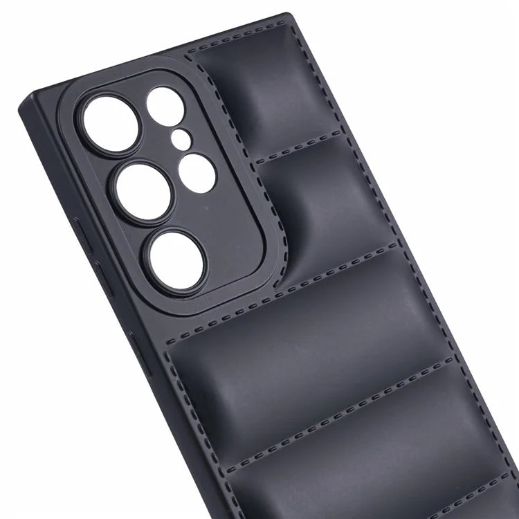 JTW Series For Samsung Galaxy S24 Ultra Cell Phone Case Rubberized  Down Jacket Design Shell
