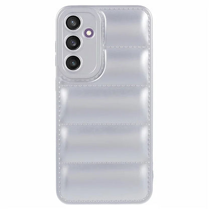 JTW Series For Samsung Galaxy S23 FE Case Down Jacket Design Rubberized Phone Back Protector