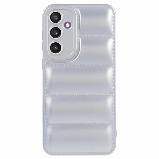 JTW Series For Samsung Galaxy S23 FE Case Down Jacket Design Rubberized Phone Back Protector