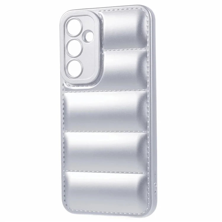 JTW Series For Samsung Galaxy S23 FE Case Down Jacket Design Rubberized Phone Back Protector