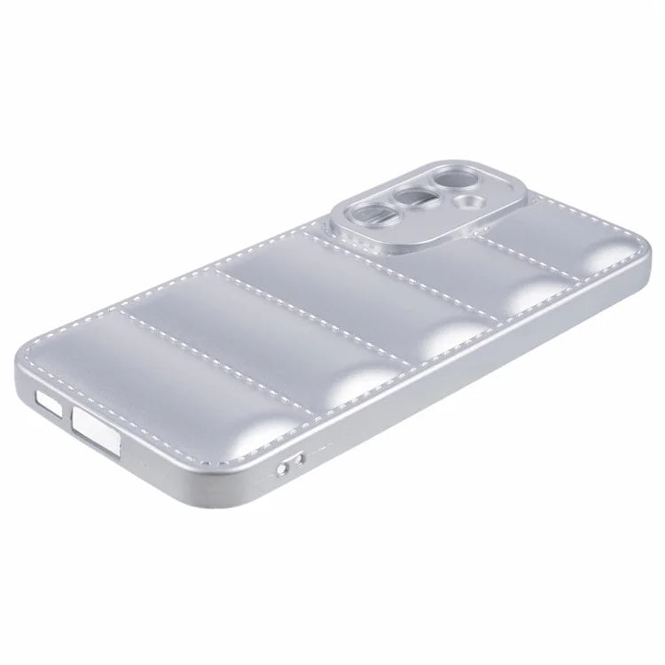 JTW Series For Samsung Galaxy S23 FE Case Down Jacket Design Rubberized Phone Back Protector