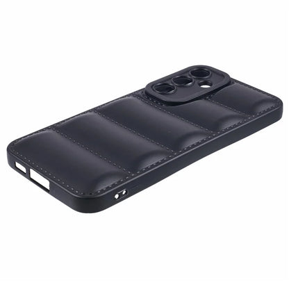 JTW Series For Samsung Galaxy S23 FE Case Down Jacket Design Rubberized Phone Back Protector