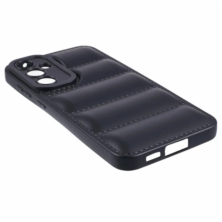 JTW Series For Samsung Galaxy S23 FE Case Down Jacket Design Rubberized Phone Back Protector