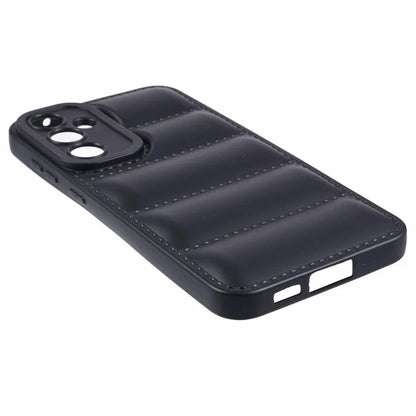JTW Series For Samsung Galaxy S23 FE Case Down Jacket Design Rubberized Phone Back Protector