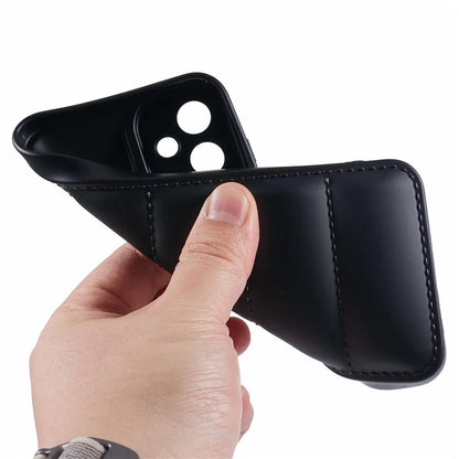 JTW Series For Samsung Galaxy S23 FE Case Down Jacket Design Rubberized Phone Back Protector