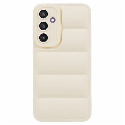 JTW Series For Samsung Galaxy S23 FE Case Down Jacket Design Rubberized Phone Back Protector