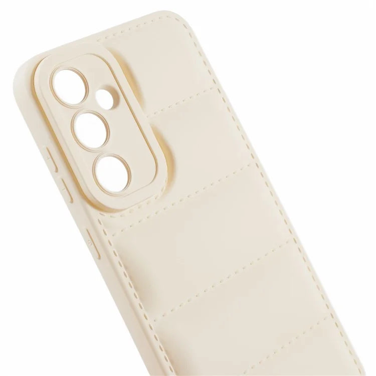JTW Series For Samsung Galaxy S23 FE Case Down Jacket Design Rubberized Phone Back Protector