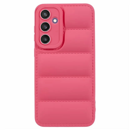 JTW Series For Samsung Galaxy S23 FE Case Down Jacket Design Rubberized Phone Back Protector