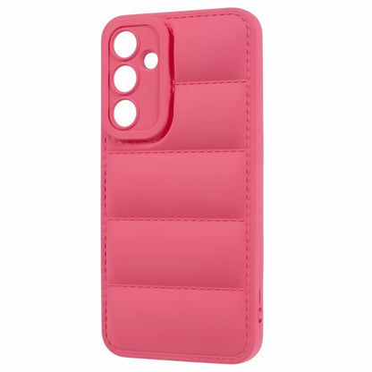 JTW Series For Samsung Galaxy S23 FE Case Down Jacket Design Rubberized Phone Back Protector