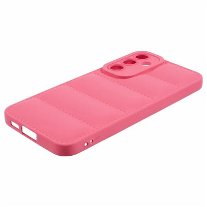 JTW Series For Samsung Galaxy S23 FE Case Down Jacket Design Rubberized Phone Back Protector