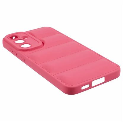 JTW Series For Samsung Galaxy S23 FE Case Down Jacket Design Rubberized Phone Back Protector