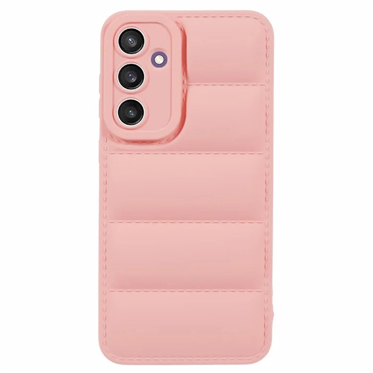 JTW Series For Samsung Galaxy S23 FE Case Down Jacket Design Rubberized Phone Back Protector