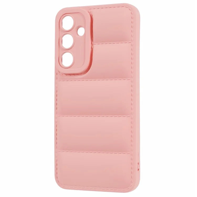 JTW Series For Samsung Galaxy S23 FE Case Down Jacket Design Rubberized Phone Back Protector
