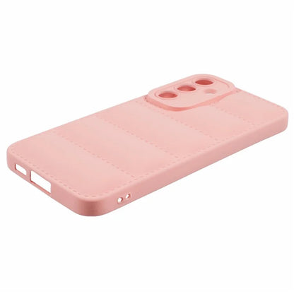 JTW Series For Samsung Galaxy S23 FE Case Down Jacket Design Rubberized Phone Back Protector