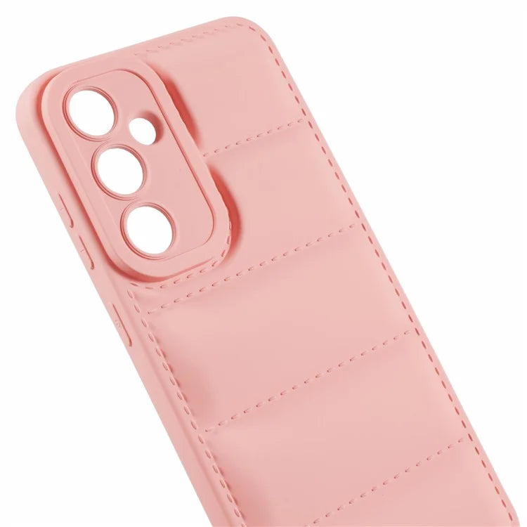 JTW Series For Samsung Galaxy S23 FE Case Down Jacket Design Rubberized Phone Back Protector