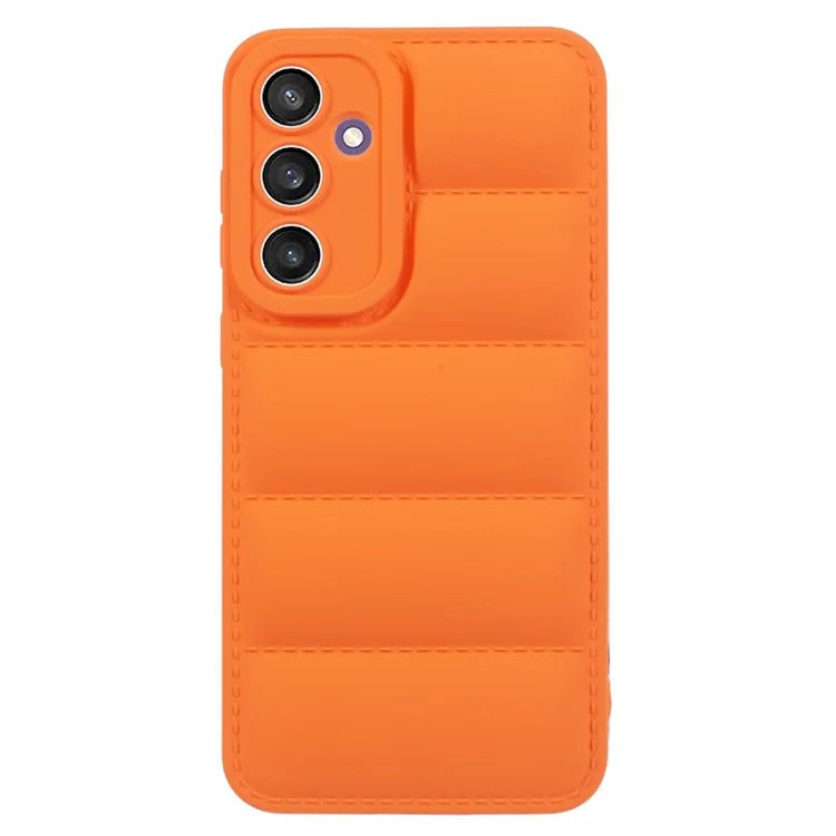 JTW Series For Samsung Galaxy S23 FE Case Down Jacket Design Rubberized Phone Back Protector