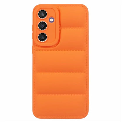 JTW Series For Samsung Galaxy S23 FE Case Down Jacket Design Rubberized Phone Back Protector