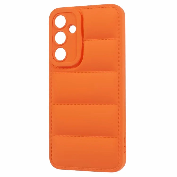 JTW Series For Samsung Galaxy S23 FE Case Down Jacket Design Rubberized Phone Back Protector