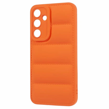 JTW Series For Samsung Galaxy S23 FE Case Down Jacket Design Rubberized Phone Back Protector