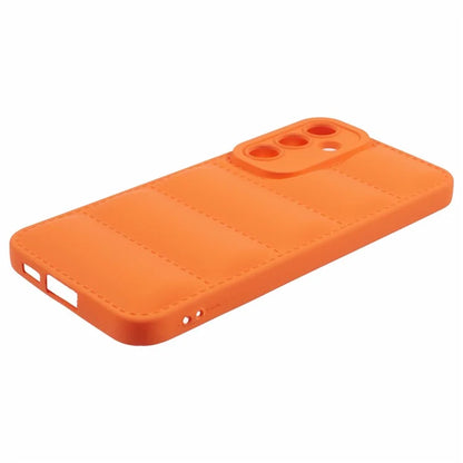 JTW Series For Samsung Galaxy S23 FE Case Down Jacket Design Rubberized Phone Back Protector