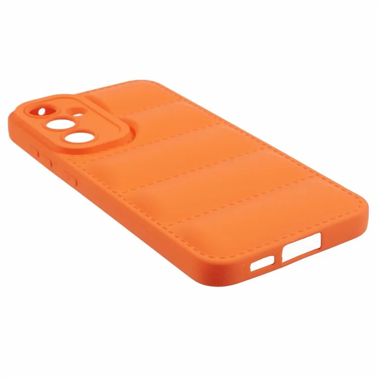 JTW Series For Samsung Galaxy S23 FE Case Down Jacket Design Rubberized Phone Back Protector