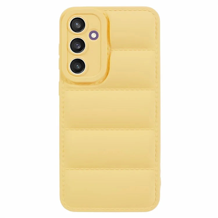 JTW Series For Samsung Galaxy S23 FE Case Down Jacket Design Rubberized Phone Back Protector