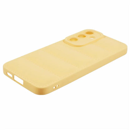 JTW Series For Samsung Galaxy S23 FE Case Down Jacket Design Rubberized Phone Back Protector