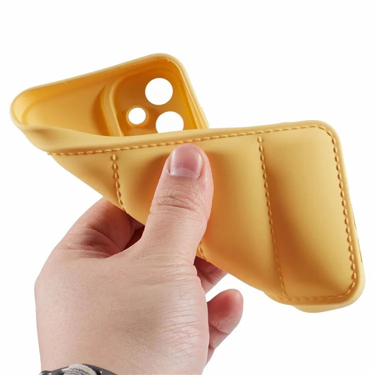 JTW Series For Samsung Galaxy S23 FE Case Down Jacket Design Rubberized Phone Back Protector