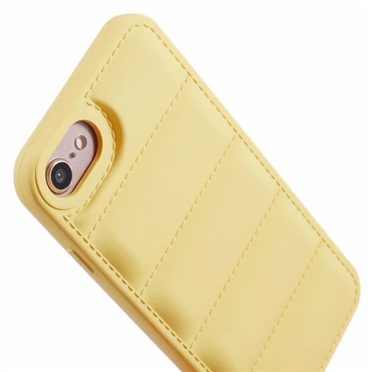 JTW Series For  iPhone 6 / 6s / 7 / 8 / SE (2020) / SE (2022) Rubberized Case Down Jacket TPU Phone Protector