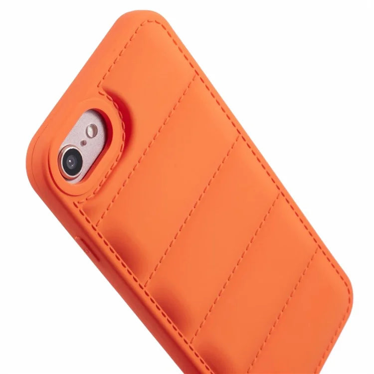 JTW Series For  iPhone 6 / 6s / 7 / 8 / SE (2020) / SE (2022) Rubberized Case Down Jacket TPU Phone Protector