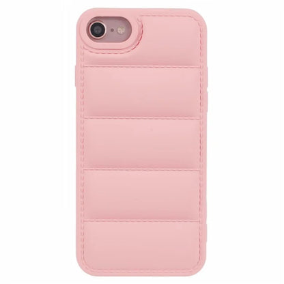 JTW Series For  iPhone 6 / 6s / 7 / 8 / SE (2020) / SE (2022) Rubberized Case Down Jacket TPU Phone Protector
