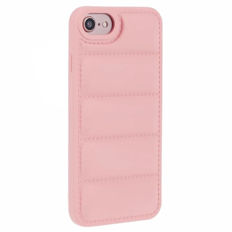 JTW Series For  iPhone 6 / 6s / 7 / 8 / SE (2020) / SE (2022) Rubberized Case Down Jacket TPU Phone Protector