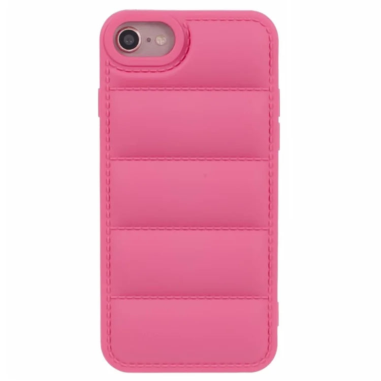 JTW Series For  iPhone 6 / 6s / 7 / 8 / SE (2020) / SE (2022) Rubberized Case Down Jacket TPU Phone Protector