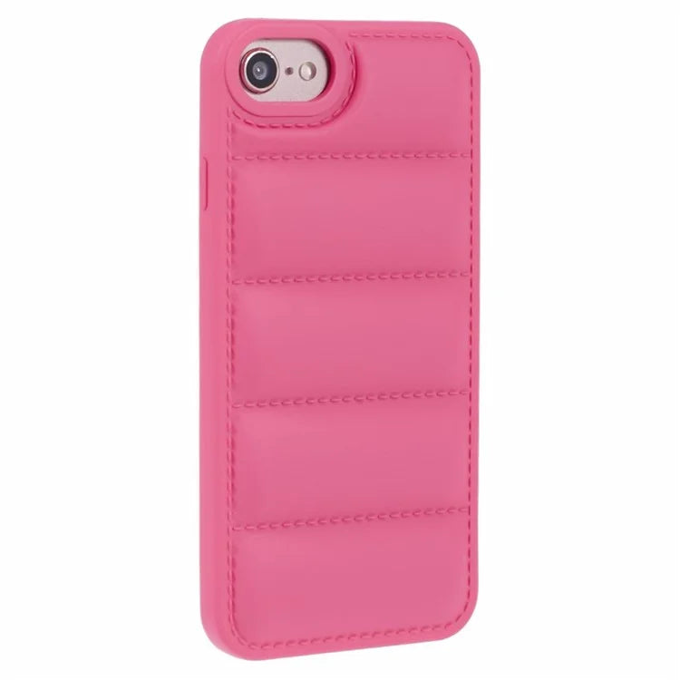 JTW Series For  iPhone 6 / 6s / 7 / 8 / SE (2020) / SE (2022) Rubberized Case Down Jacket TPU Phone Protector