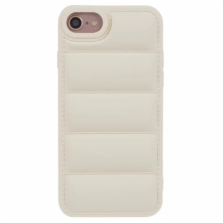 JTW Series For  iPhone 6 / 6s / 7 / 8 / SE (2020) / SE (2022) Rubberized Case Down Jacket TPU Phone Protector
