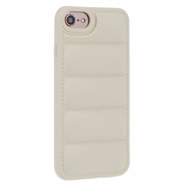 JTW Series For  iPhone 6 / 6s / 7 / 8 / SE (2020) / SE (2022) Rubberized Case Down Jacket TPU Phone Protector
