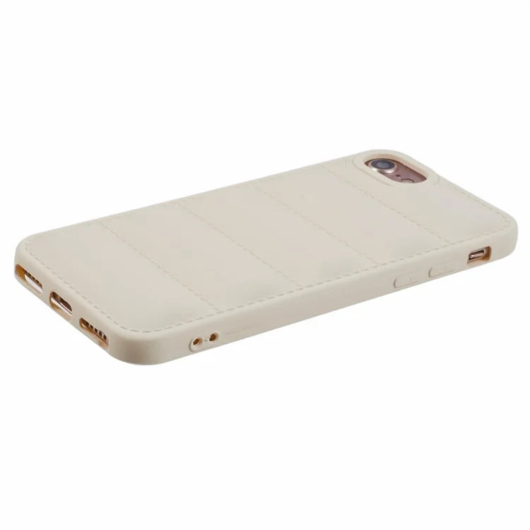JTW Series For  iPhone 6 / 6s / 7 / 8 / SE (2020) / SE (2022) Rubberized Case Down Jacket TPU Phone Protector