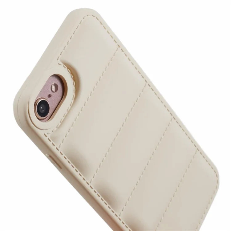 JTW Series For  iPhone 6 / 6s / 7 / 8 / SE (2020) / SE (2022) Rubberized Case Down Jacket TPU Phone Protector