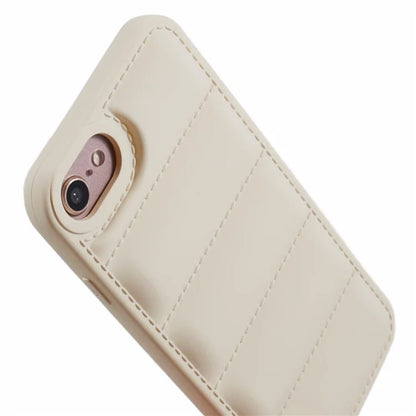 JTW Series For  iPhone 6 / 6s / 7 / 8 / SE (2020) / SE (2022) Rubberized Case Down Jacket TPU Phone Protector