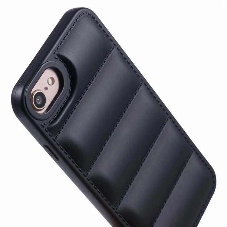 JTW Series For  iPhone 6 / 6s / 7 / 8 / SE (2020) / SE (2022) Rubberized Case Down Jacket TPU Phone Protector