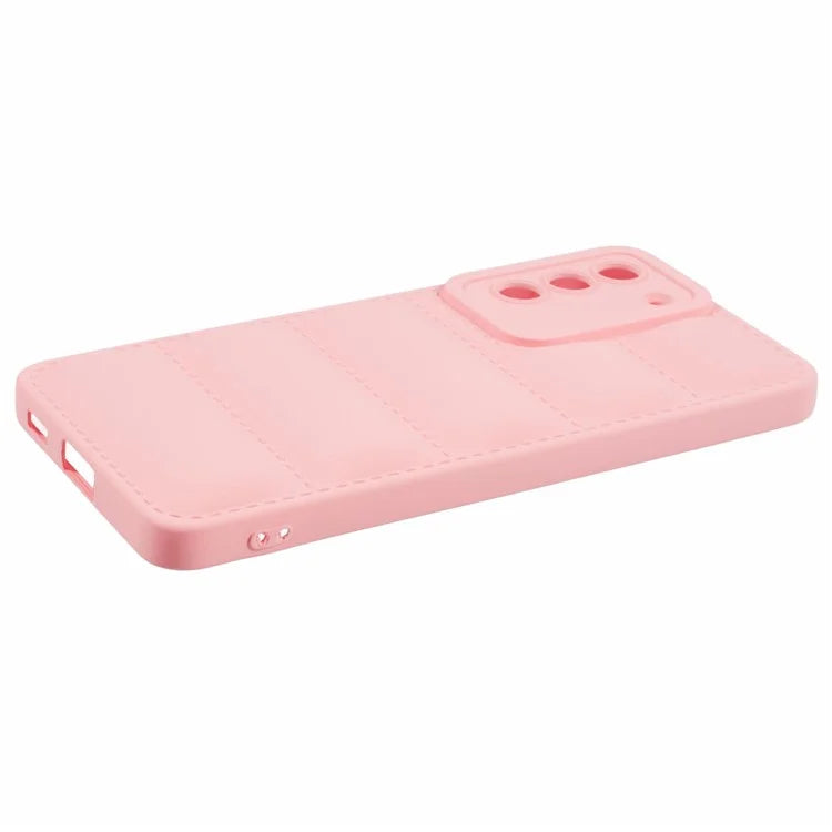JTW Series For Samsung Galaxy S21 FE 5G Case Down Jacket TPU Drop-proof Phone Protector