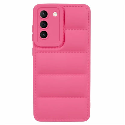 JTW Series For Samsung Galaxy S21 FE 5G Case Down Jacket TPU Drop-proof Phone Protector